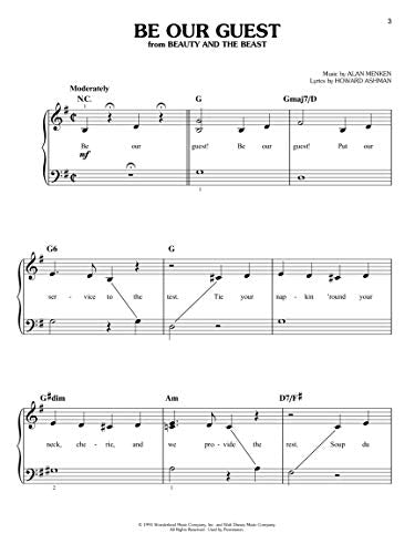 First 50 Disney Songs You Should Play on the Piano  Easy Piano Songbook for Beginners and Intermediate Players  Classic and Modern Disney Hits  Piano Sheet Music Book for Students, Teachers
