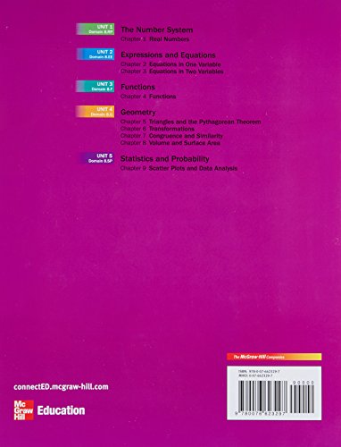 Glencoe Math, Course 3, Assessment Masters (MATH APPLIC & CONN CRSE)