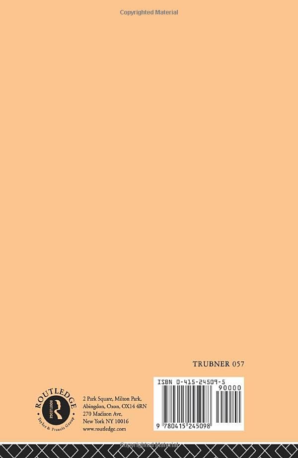 The History of Indian Literature (Trubner's Oriental Series)
