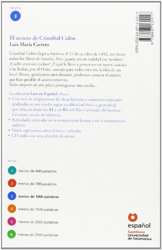 LEER EN ESPAOL NIVEL 3 EL SECRETO DE CRISTOBAL COLON + CD (Leer en Espanol: Level 3) (Spanish Edition)