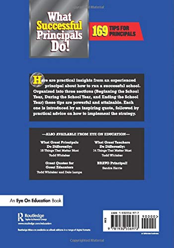 What Successful Principals Do