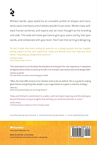 Writing Is Designing: Words and the User Experience