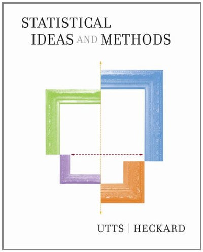 Statistical Ideas and Methods (with CD-ROM and Internet Companion for Statistics)