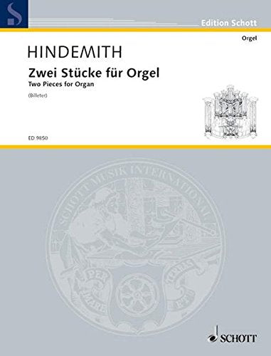 TWO PIECES FOR ORGAN ORGUE
