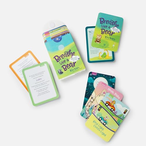 Breathe Like a Bear Mindfulness Cards: 50 Mindful Activities for Kids (Big Cards for Little Hands)