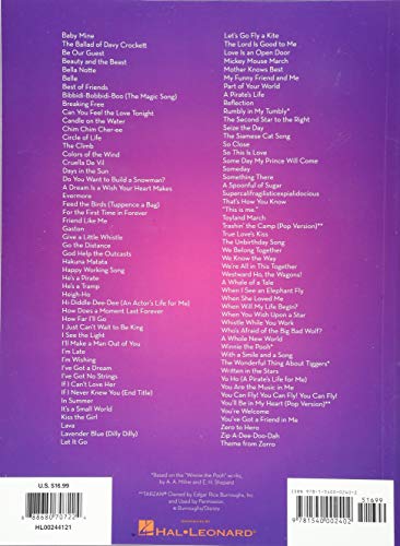 101 Disney Songs: for Violin
