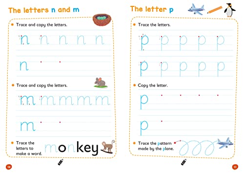 Lower Case Letters: Wipe-Clean Activity Book (Collins Easy Learning Preschool)