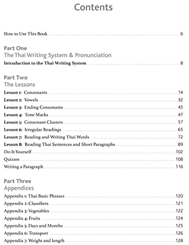 Reading & Writing Thai: A Workbook for Self-Study: A Beginner's Guide to the Thai Alphabet and Pronunciation (Free Online Audio and Printable Flash Cards)