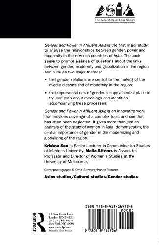 Gender and Power in Affluent Asia (The New Rich in Asia)