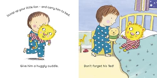 How to Tuck In Your Sleepy Lion