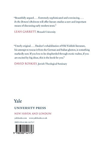 In the Demon's Bedroom: Yiddish Literature and the Early Modern