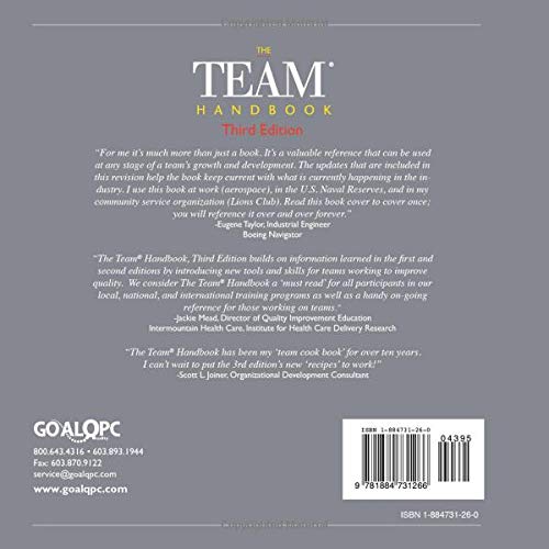 The Team Handbook Third Edition by Peter R Scholtes