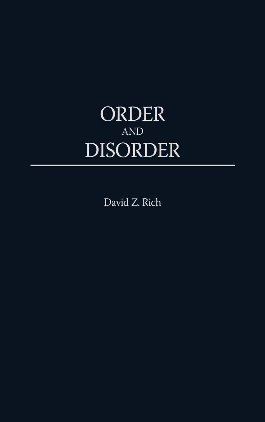 Order and Disorder: