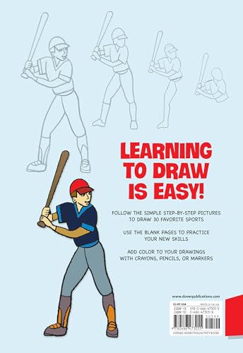 How to Draw Sports: Step-by-Step Drawings! (Dover How to Draw)