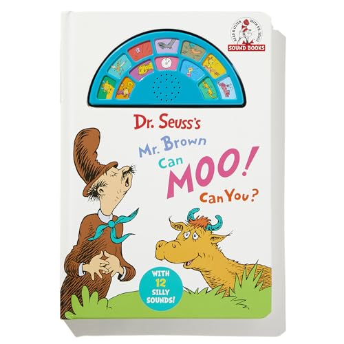 Dr. Seusss Mr. Brown Can Moo! Can You? With 12 Silly Sounds!: An Interactive Read and Listen Book (Dr. Seuss Sound Books)