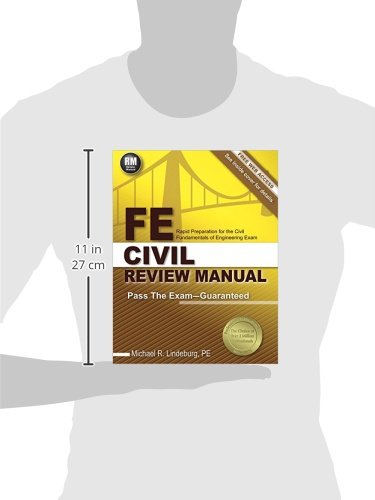 FE Civil Review Manual by Lindeburg PE, Michael R.