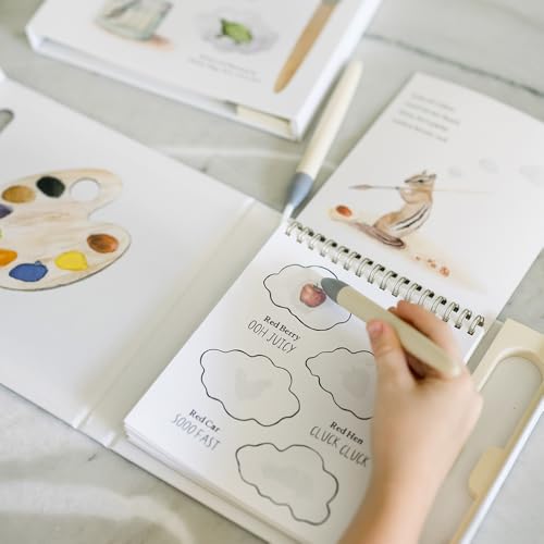 Wishy Washy (Water Reveal Edition): A Reusable Water Reveal Activity Book Teaching First Words and Colors (Tabitha Paige Children's Book Series)