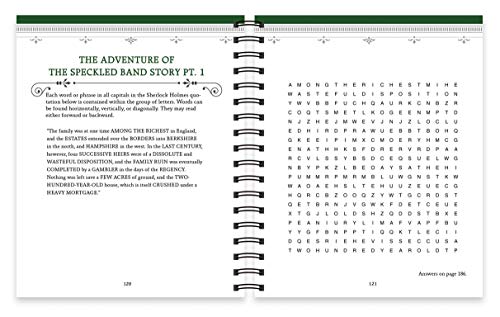 Brain Games - Sherlock Holmes Word Search