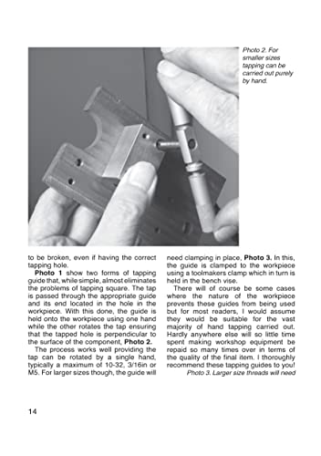 16 Metalworking Workshop Projects for Home Machinists: Practical & Useful Ideas for the Small Shop (Fox Chapel Publishing) Unique Designs - Auxiliary Workbench, Tap Holders, Lathe Backstop, and More