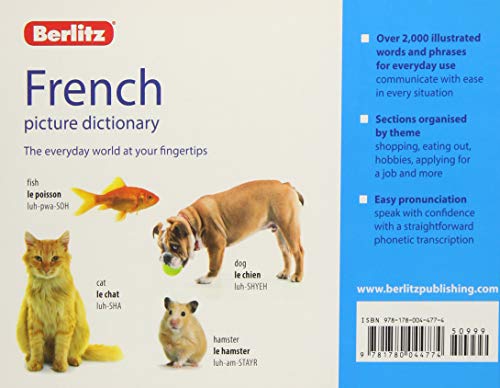 Berlitz Picture Dictionary French (Berlitz Picture Dictionaries) — back cover