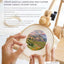 Richly Stitched Landscape Embroidery: Mastering Thread Painted Scenes