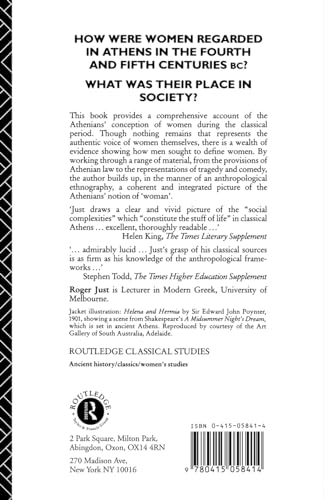 Women in Athenian Law and Life (Classical Studies)