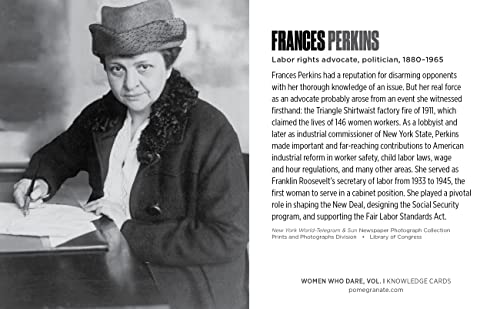 Women Who Dare, Vol. I: Knowledge Cards