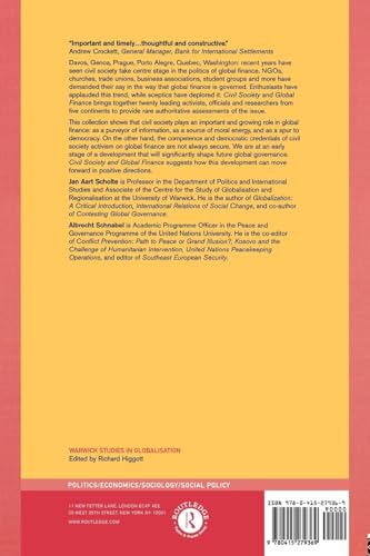 Civil Society and Global Finance (Routledge Studies in Globalisation)