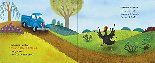 Little Blue Truck Makes a Friend: A Farmyard Story About Welcoming New Friends for Children (Ages 4-8)