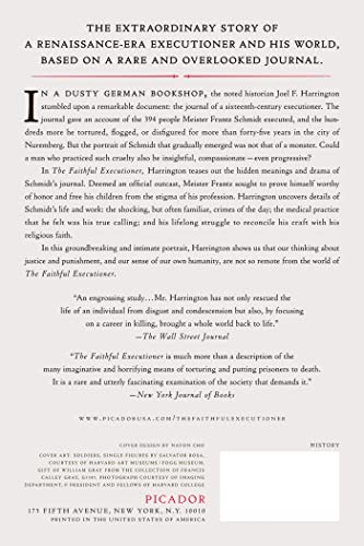 The Faithful Executioner: Life and Death, Honor and Shame in the Turbulent Sixteenth Century