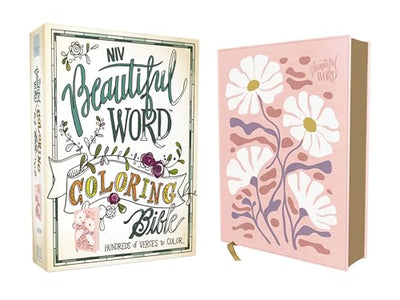 NIV, Beautiful Word Coloring Bible, Leathersoft, Pink: Hundreds of Verses to Color