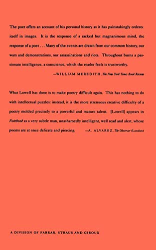 Notebook 1967-68: Poems (FSG Classics)
