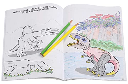 LEGO Jurassic World: Dinosaurs on the Run! (Coloring Book)