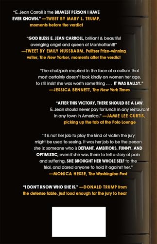Not My Type: One Woman vs. a President — back cover