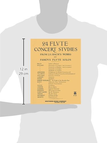 24 Flute Concert Studies: Unaccompanied Flute