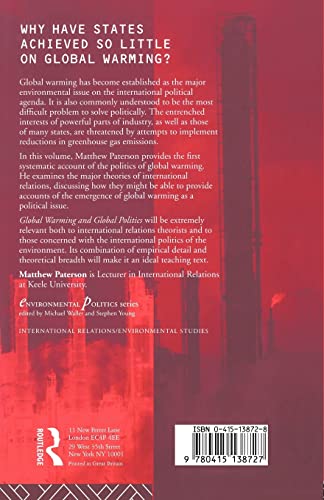 Global Warming and Global Politics (Environmental Politics)