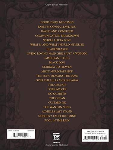Drum Techniques of Led Zeppelin: Note for Note Transcriptions of 23 Classic John Bonham Drum Tracks