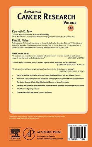 Advances in Cancer Research (Volume 142)