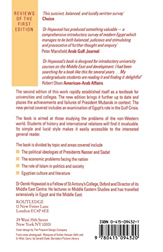 Egypt 1945-1990: Politics and Society