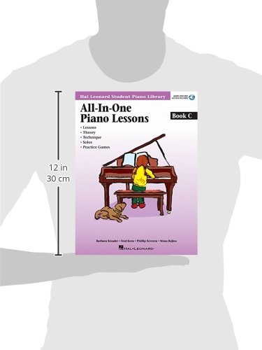 All-in-One Piano Lessons Book C Book/Online Audio (Hal Leonard Student Piano Library (Songbooks))