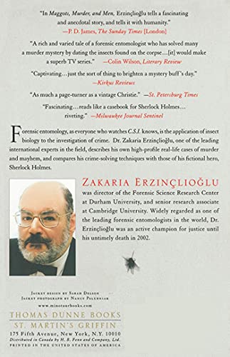 Maggots, Murder, and Men: Memories and Reflections of a Forensic Entomologist