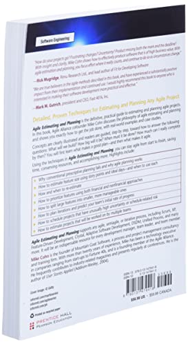 Agile Estimating and Planning by Cohn, Mike
