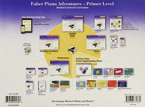 Piano Adventures - Christmas Book - Primer Level (Piano Adventures: The Basic Piano Method)