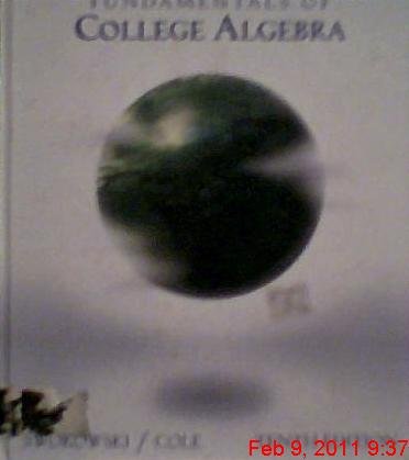 Fundamentals of College Algebra (Available Titles CengageNOW)