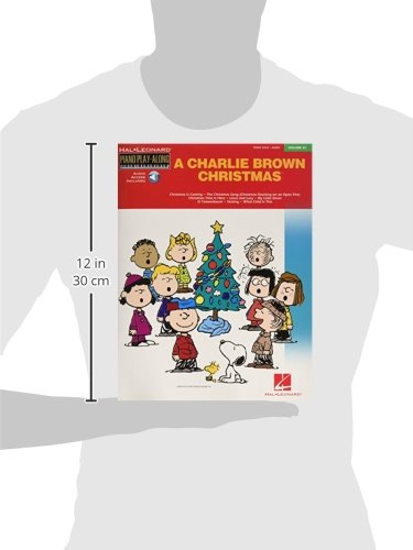 Charlie Brown Christmas Piano Play-Along Volume 34 Book/Online Audio (Hal Leonard Piano Play-Along)