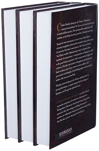 The Treasury of David (3 Volumes Set) by Spurgeon, C. H.