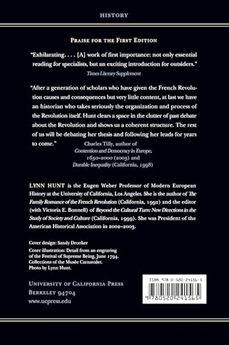 Politics, Culture, and Class in the French Revolution: With a New Preface, 20th Anniversary Edition (Studies on the History of Society and Culture, No. 1)
