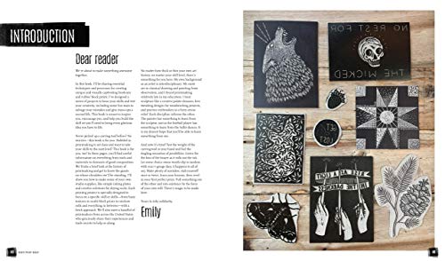 Block Print Magic: The Essential Guide to Designing, Carving, and Taking Your Artwork Further with Relief Printing