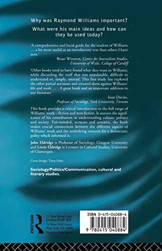 Raymond Williams: Making Connections (Economics; 37)
