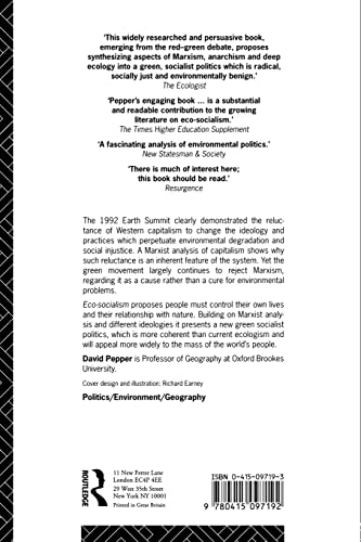 Eco-Socialism: From Deep Ecology to Social Justice